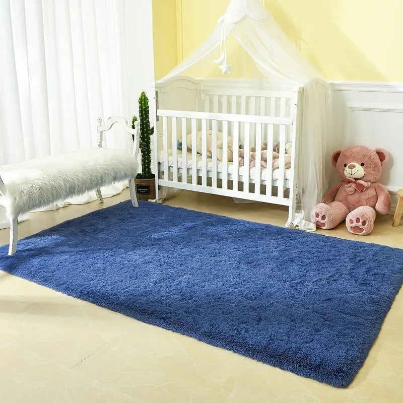 Indoor Soft Fluffy Bedroom Rug