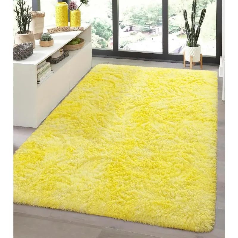 Indoor Soft Fluffy Bedroom Rug