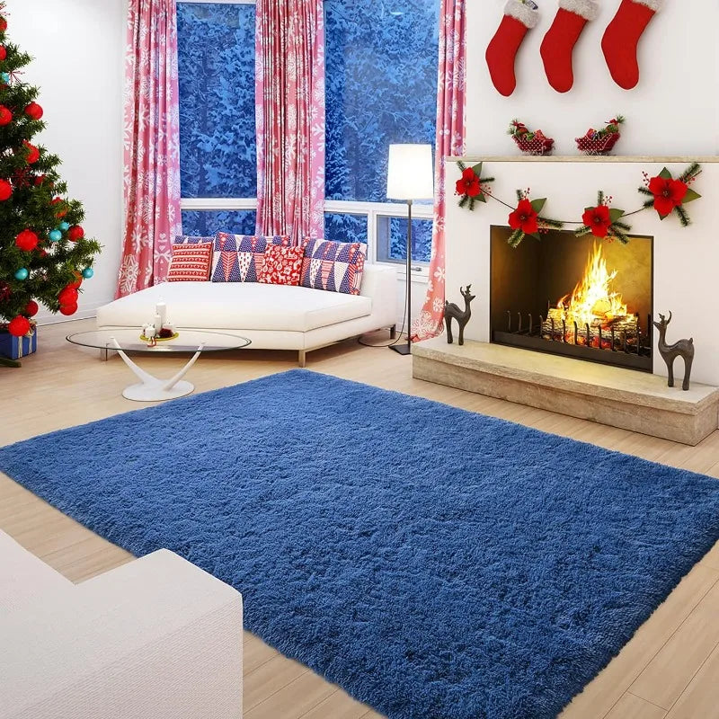 Indoor Soft Fluffy Bedroom Rug