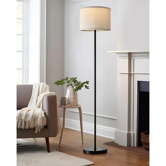 Tall Farmhouse Standing Floor Lamp