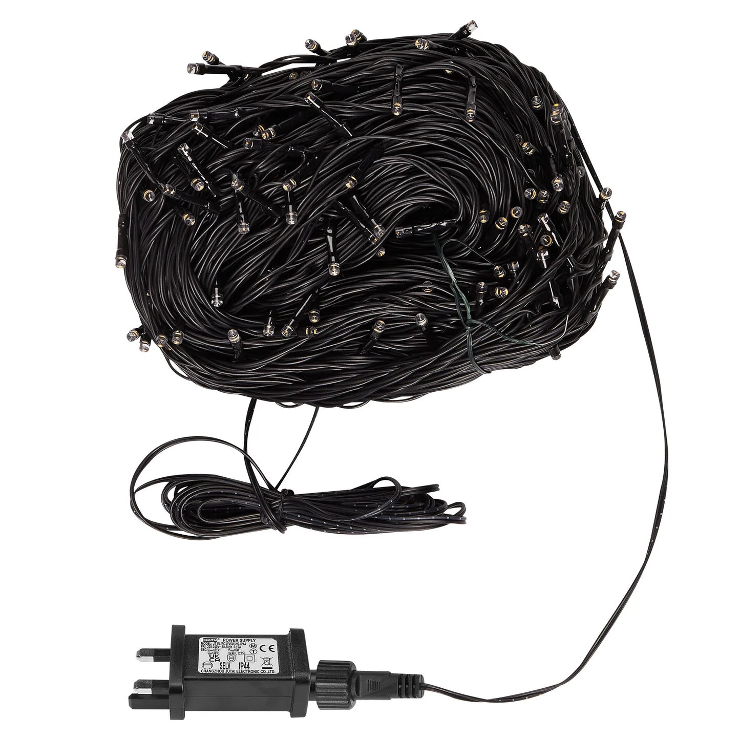 Outdoor Black Wire Fairy String Lights