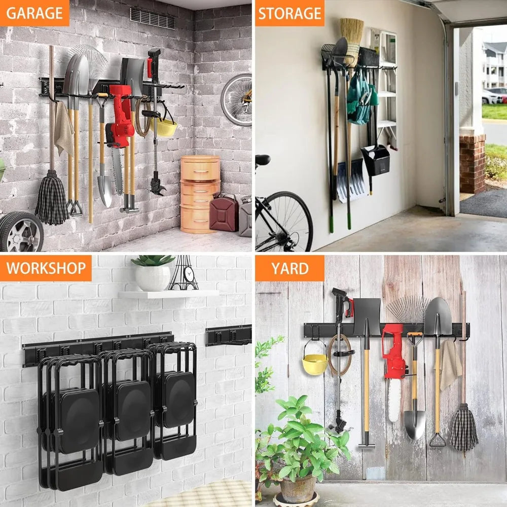 Wall Mounted Garage Tool Organizer