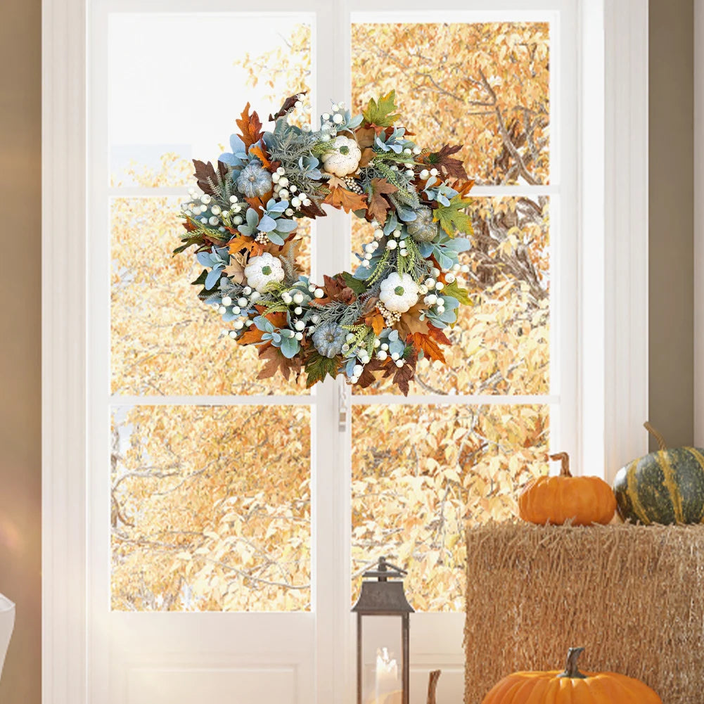 Decorative Autumn Front Door Wreath