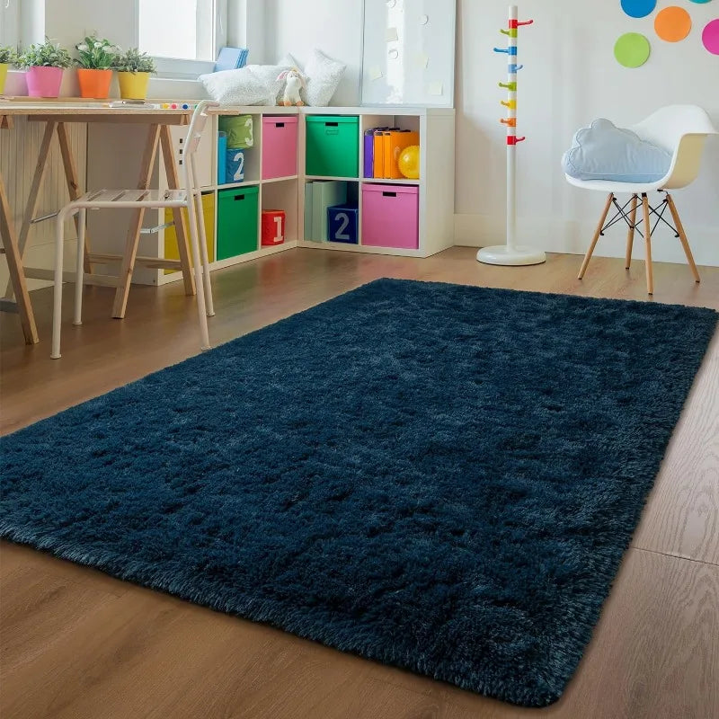 Indoor Soft Fluffy Bedroom Rug