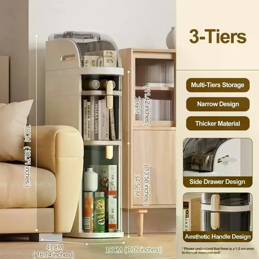 Slim Floor Storage Cabinet