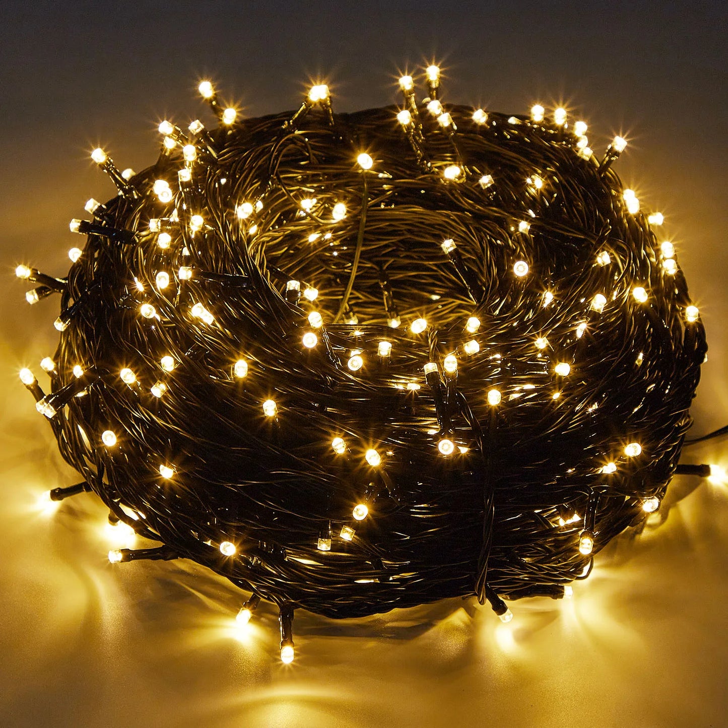 Outdoor Black Wire Fairy String Lights