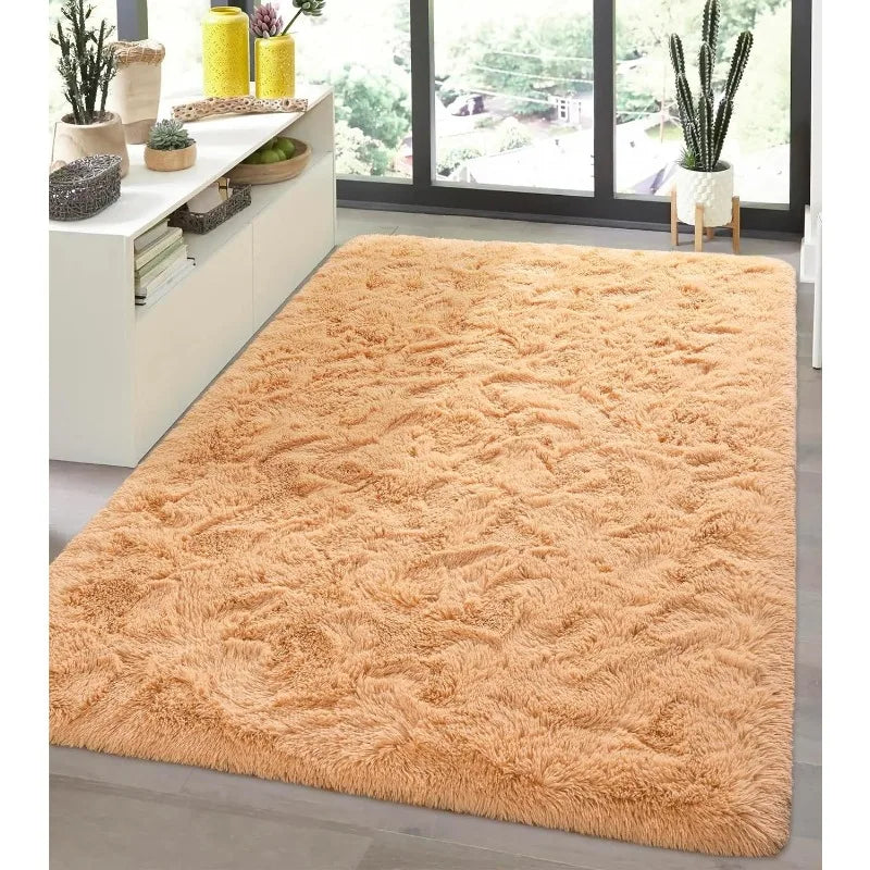 Indoor Soft Fluffy Bedroom Rug