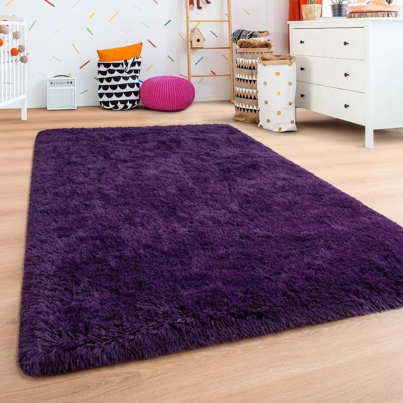 Indoor Soft Fluffy Bedroom Rug