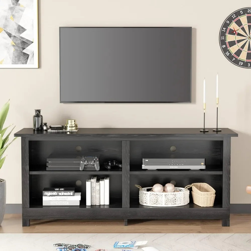 Retro Style Modern Entertainment Media Center