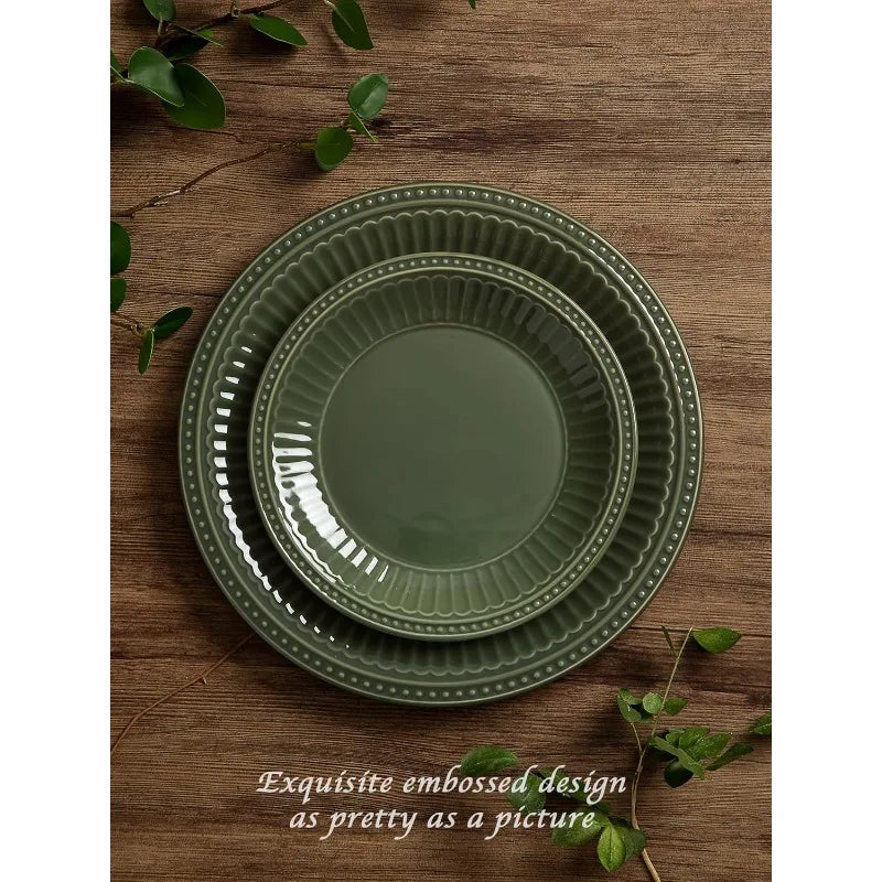 Garden Plates and Bowls Sets