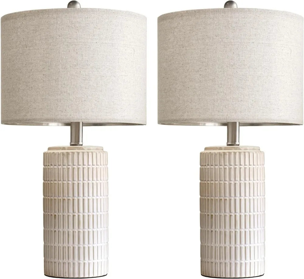 Modern Ceramic Table Lamp Set