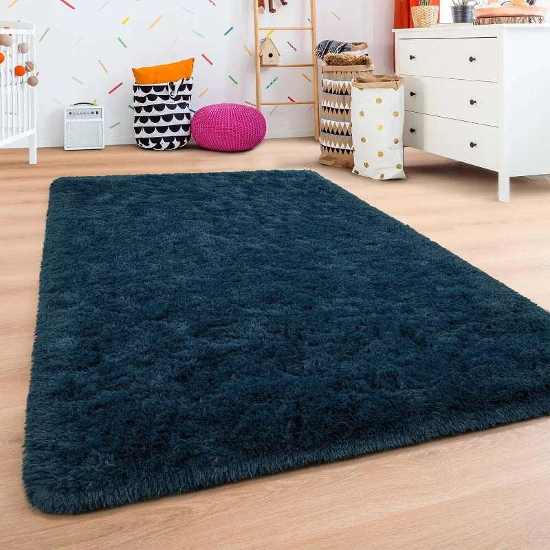 Indoor Soft Fluffy Bedroom Rug