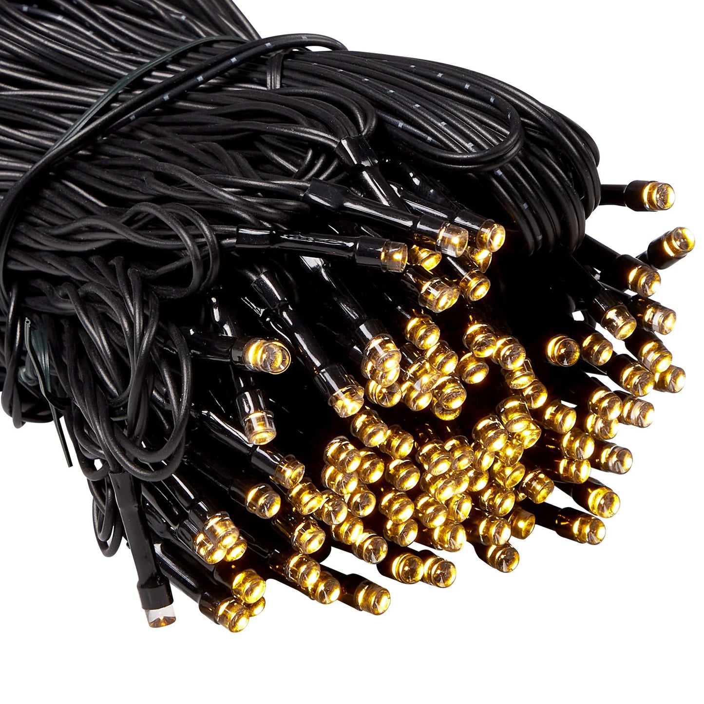 Outdoor Black Wire Fairy String Lights