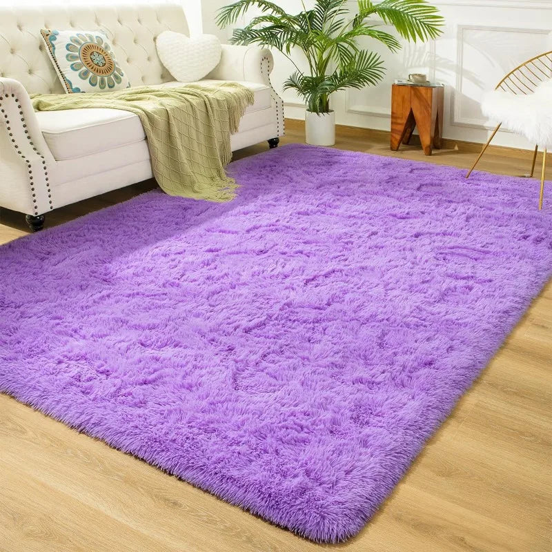 Indoor Soft Fluffy Bedroom Rug