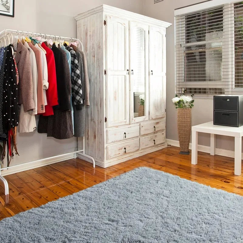 Indoor Soft Fluffy Bedroom Rug