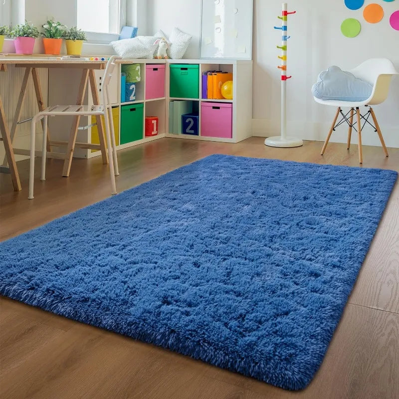 Indoor Soft Fluffy Bedroom Rug