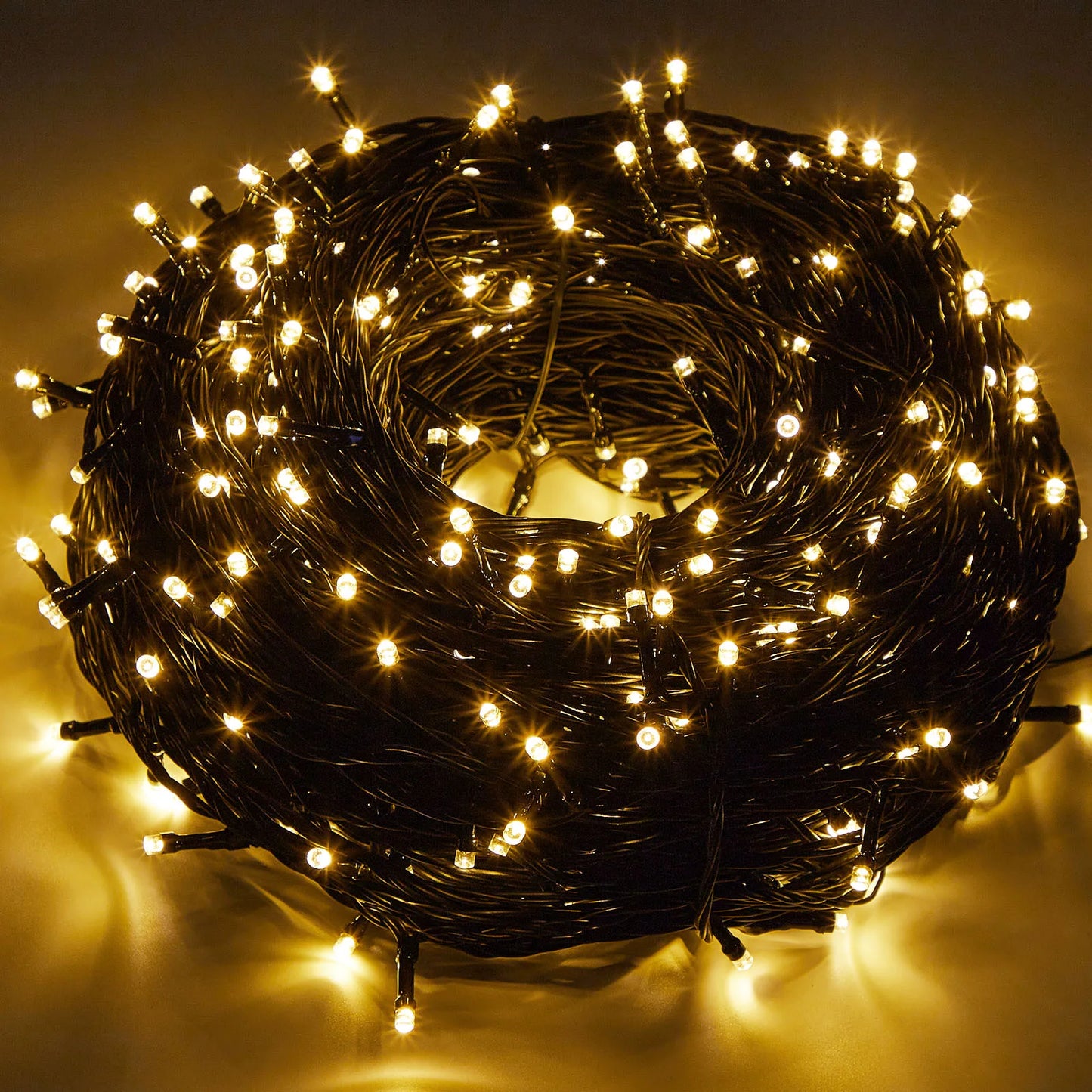 Outdoor Black Wire Fairy String Lights