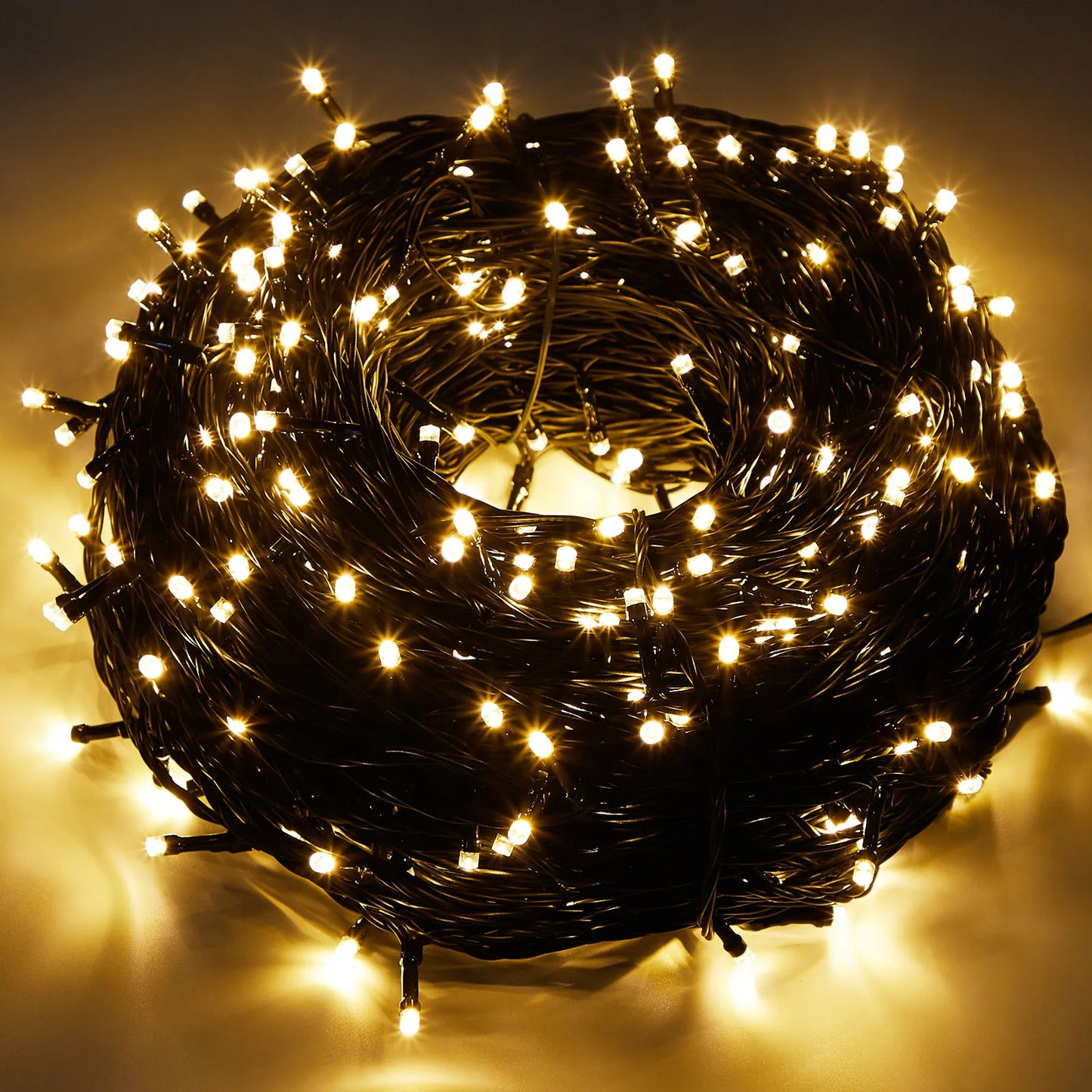 Outdoor Black Wire Fairy String Lights