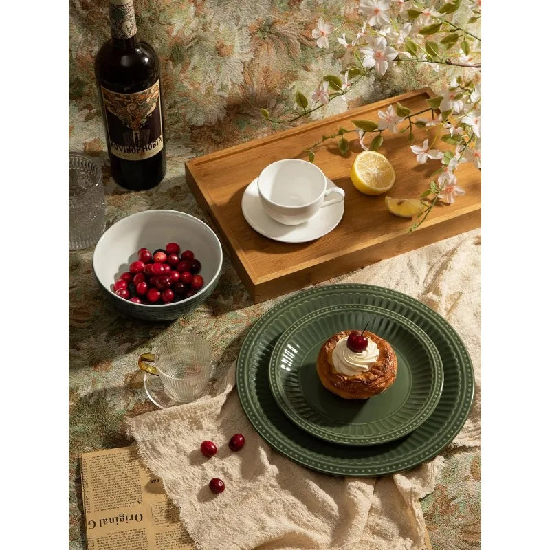 Garden Plates and Bowls Sets