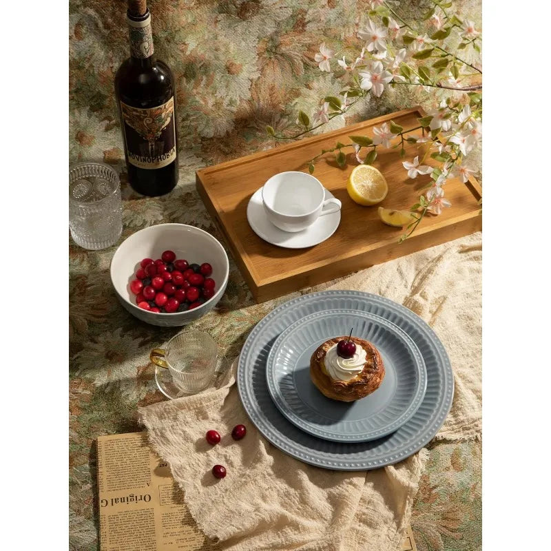 Garden Plates and Bowls Sets