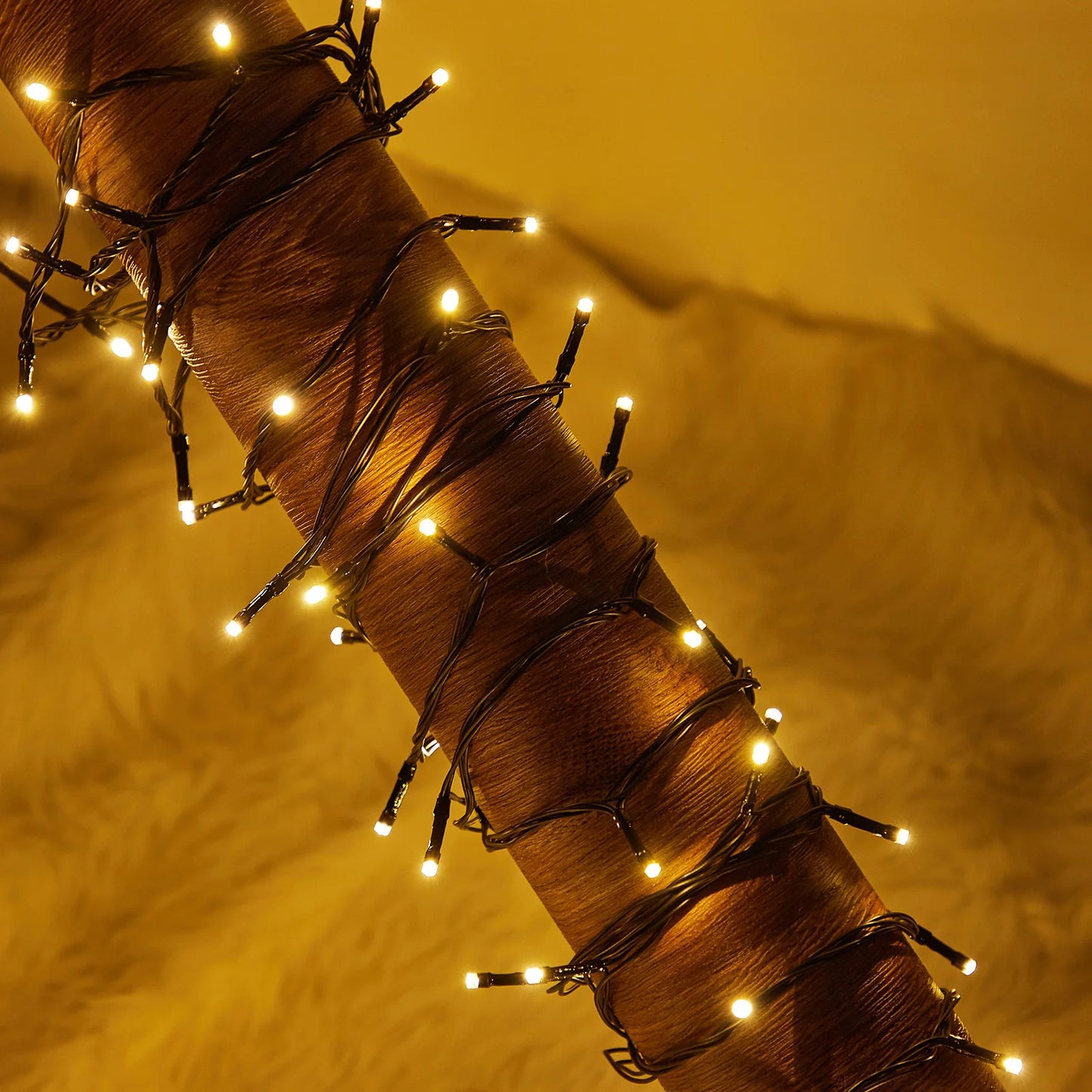 Outdoor Black Wire Fairy String Lights