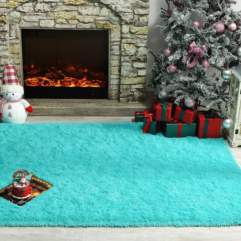 Indoor Soft Fluffy Bedroom Rug