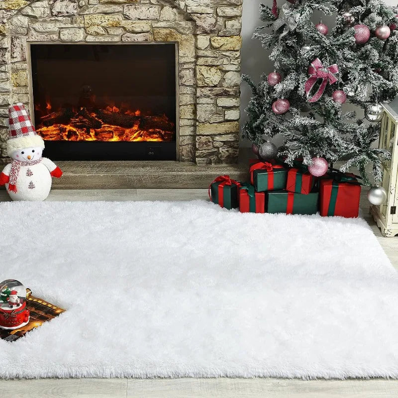 Indoor Soft Fluffy Bedroom Rug