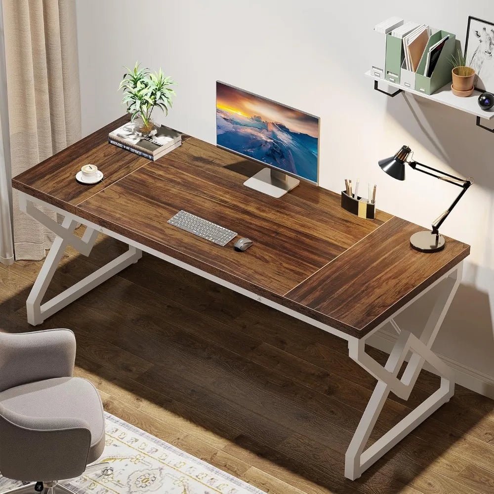 Large Modern Office Computer Desk