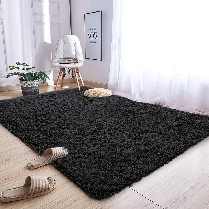 Indoor Soft Fluffy Bedroom Rug