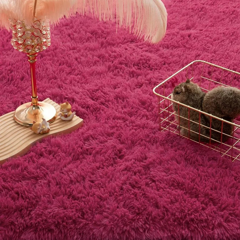 Indoor Soft Fluffy Bedroom Rug