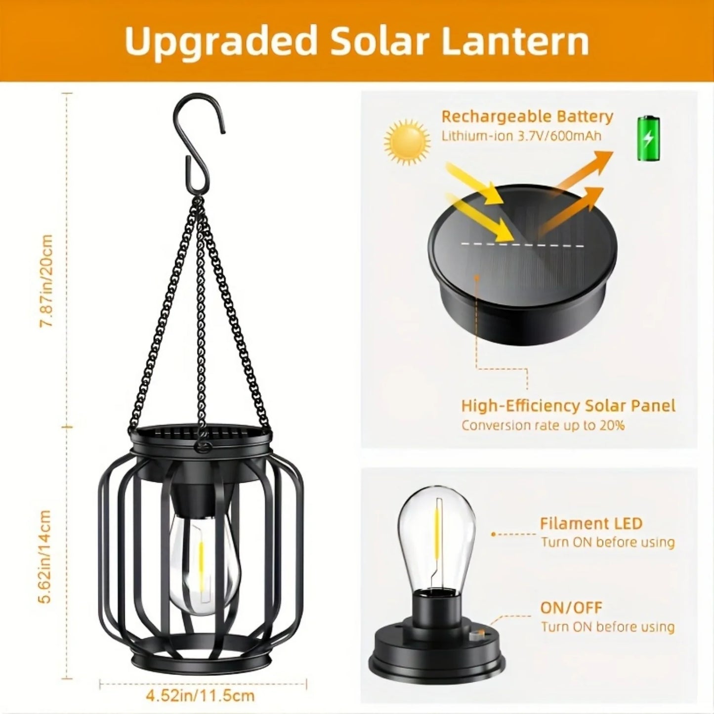 Outdoor Hanging Solar Lights