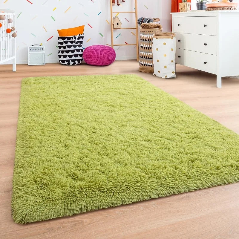 Indoor Soft Fluffy Bedroom Rug