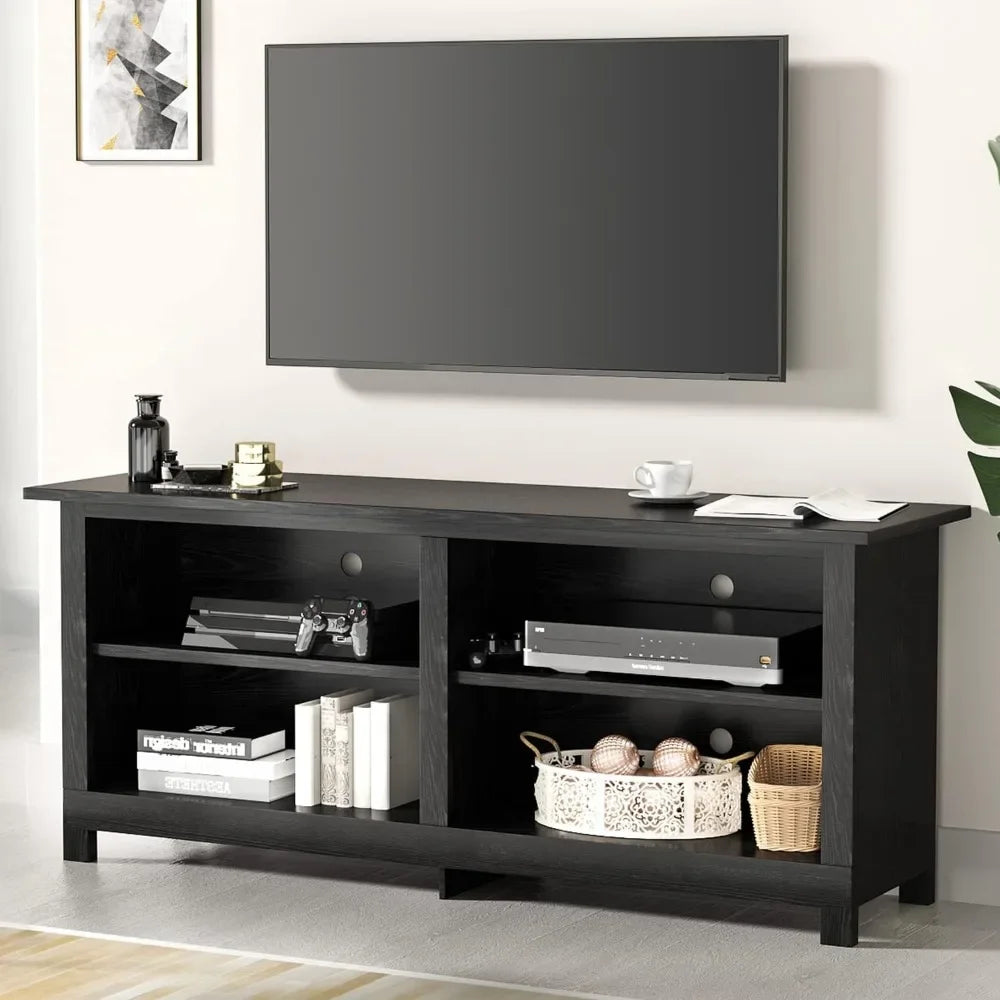 Retro Style Modern Entertainment Media Center