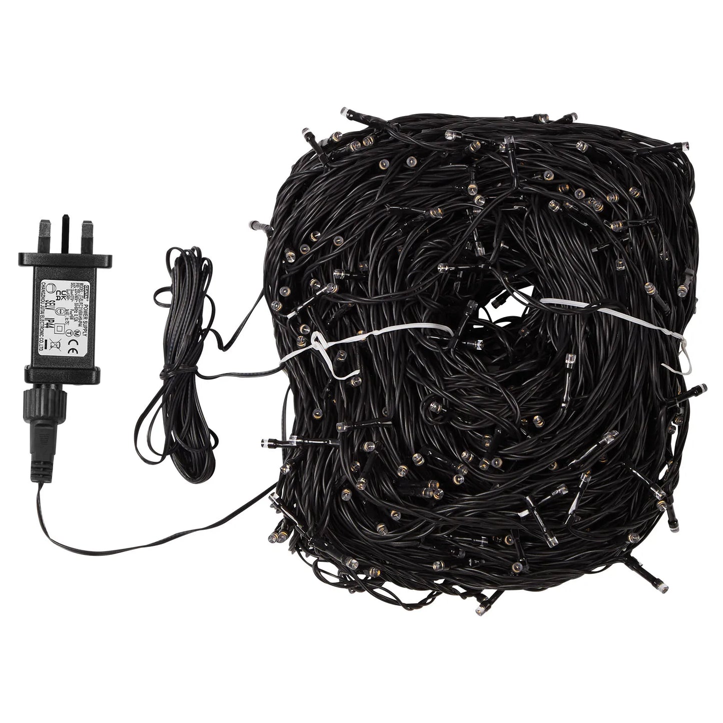 Outdoor Black Wire Fairy String Lights