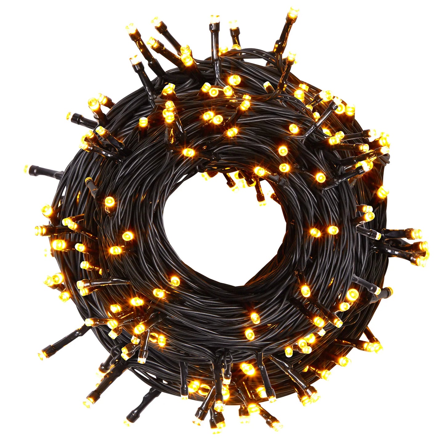 Outdoor Black Wire Fairy String Lights