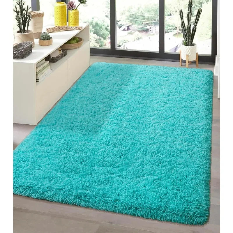 Indoor Soft Fluffy Bedroom Rug