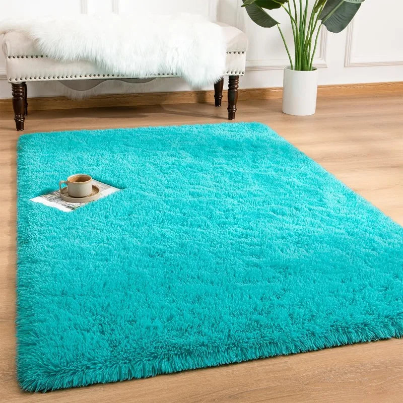 Indoor Soft Fluffy Bedroom Rug