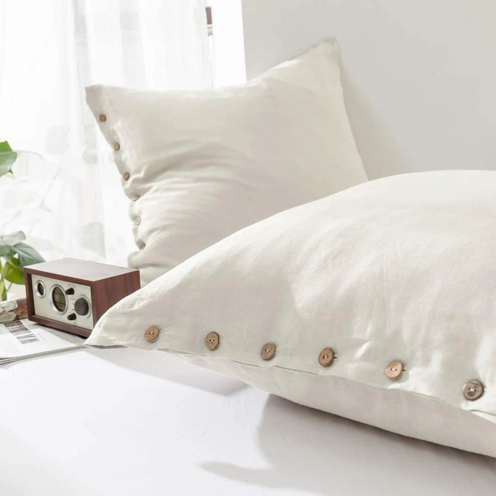 Decorative Linen Sham Cover Pillowcase