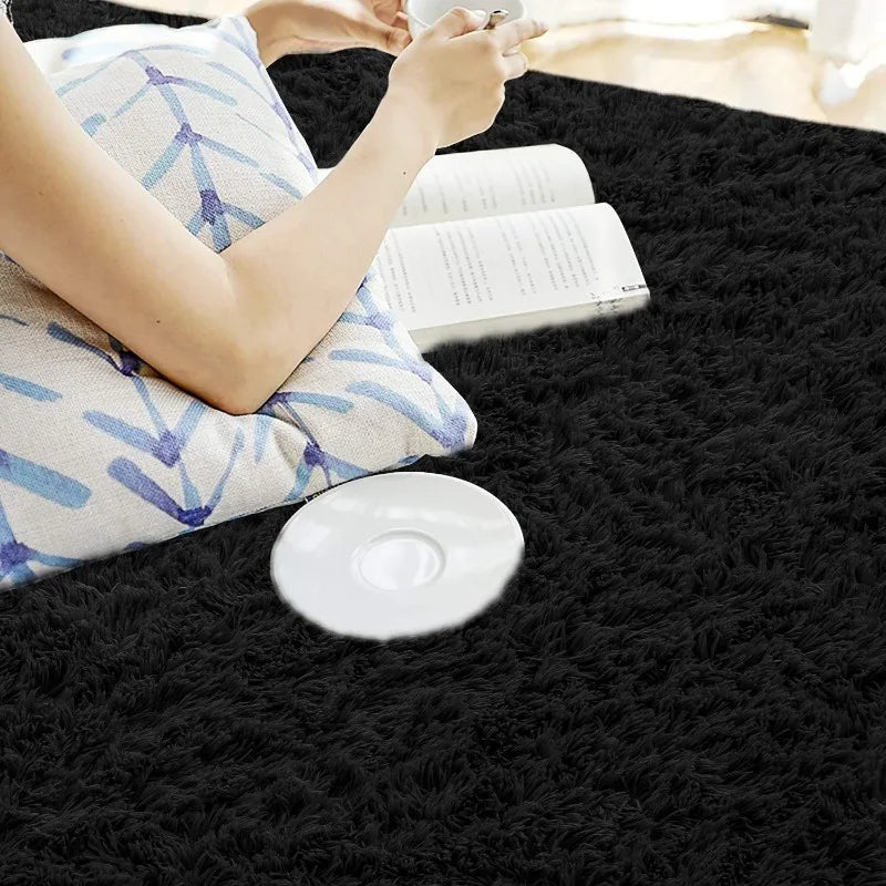 Indoor Soft Fluffy Bedroom Rug