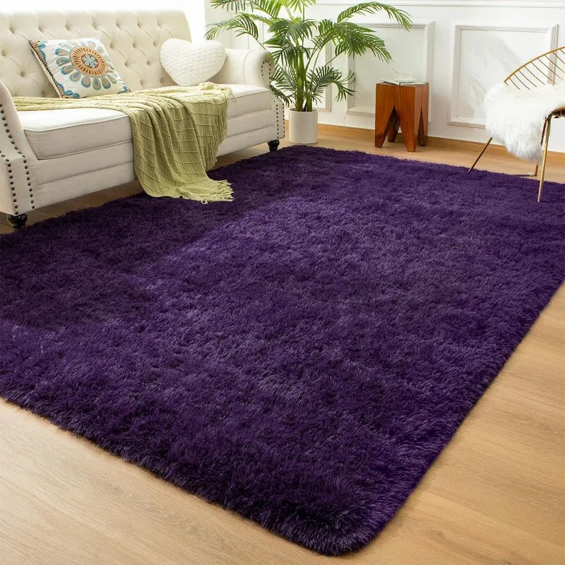 Indoor Soft Fluffy Bedroom Rug