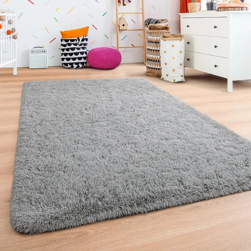 Indoor Soft Fluffy Bedroom Rug