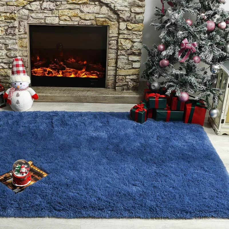 Indoor Soft Fluffy Bedroom Rug