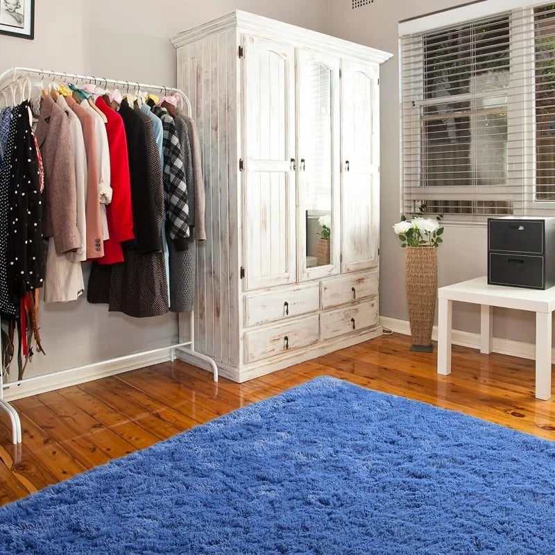 Indoor Soft Fluffy Bedroom Rug