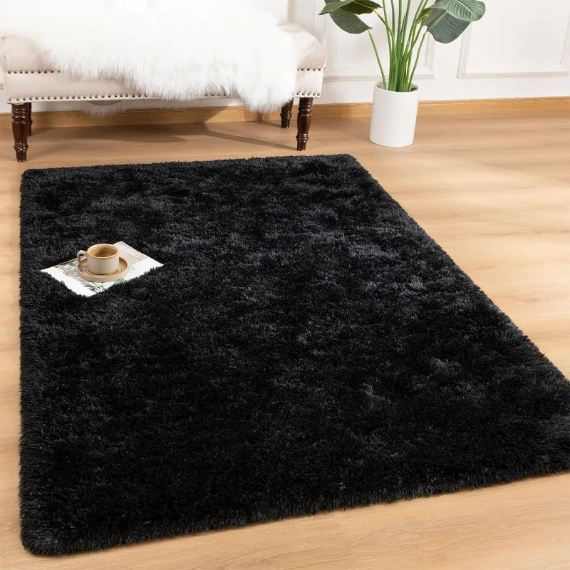 Indoor Soft Fluffy Bedroom Rug