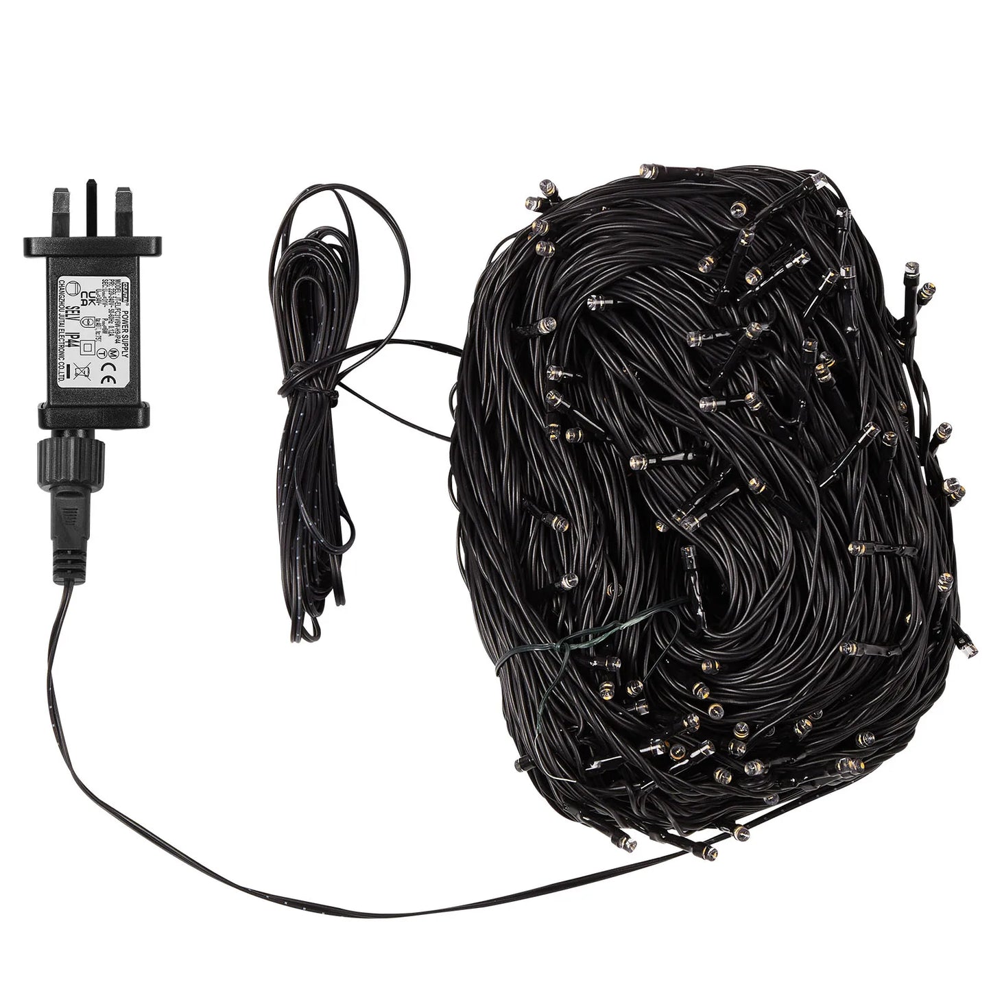 Outdoor Black Wire Fairy String Lights