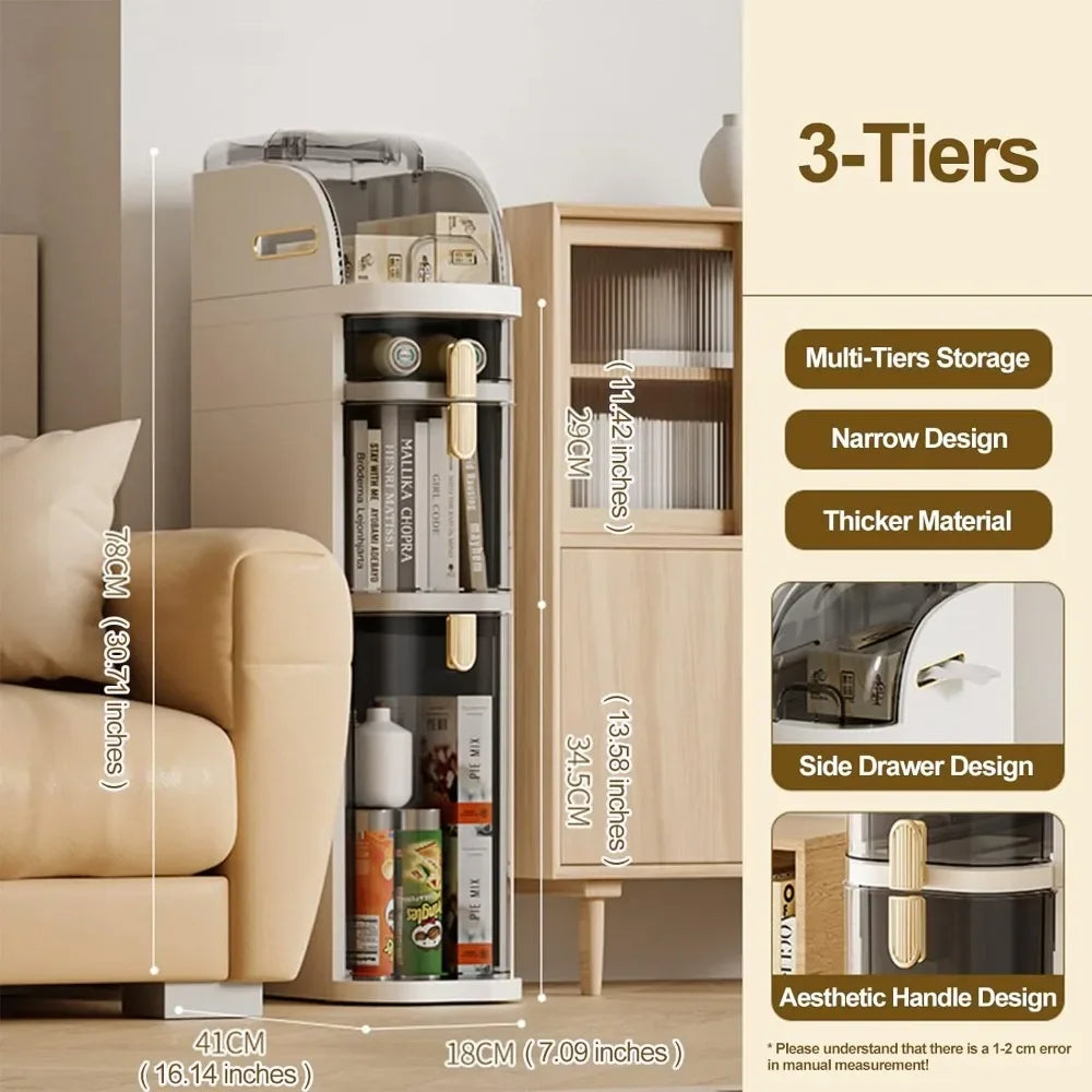 Slim Floor Storage Cabinet