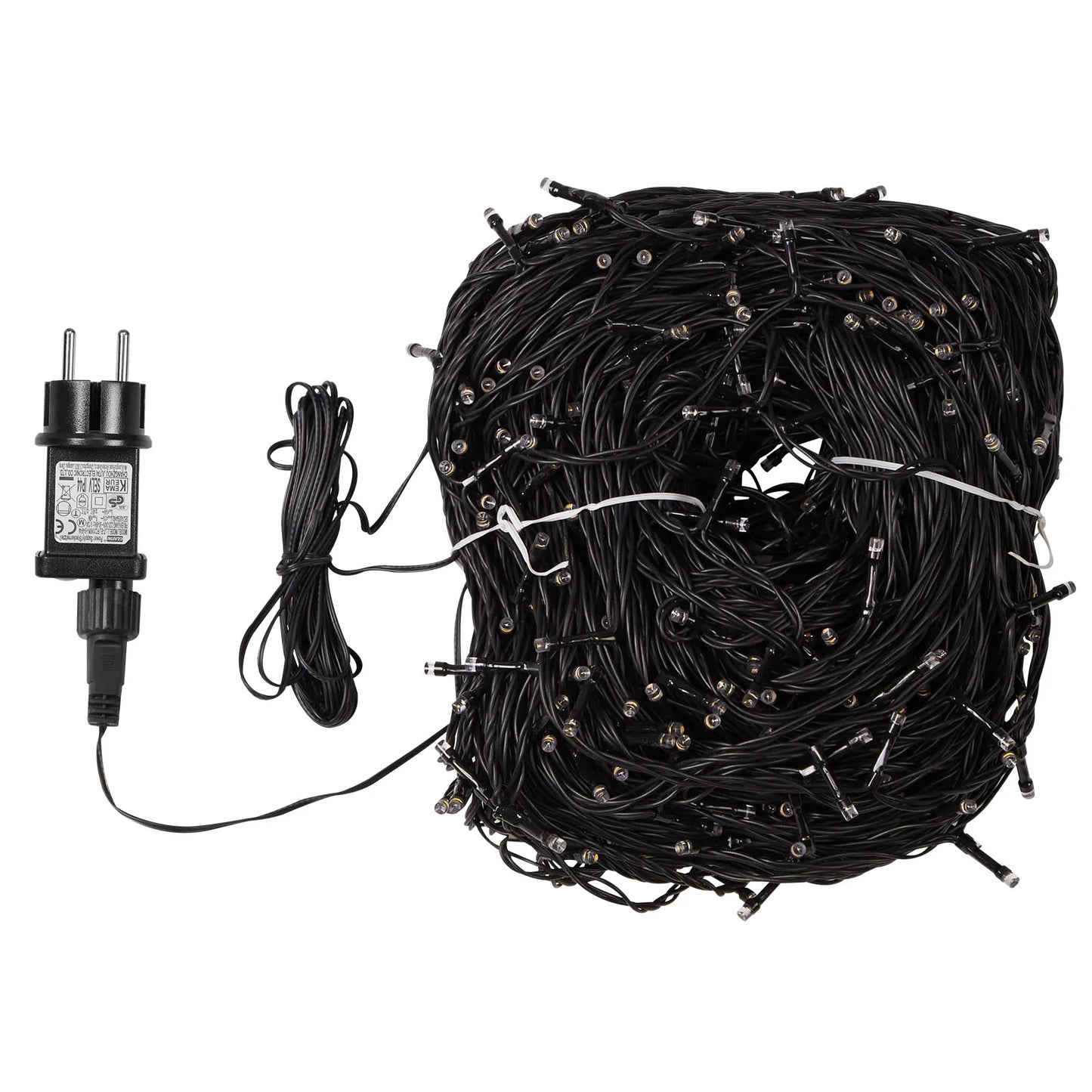 Outdoor Black Wire Fairy String Lights