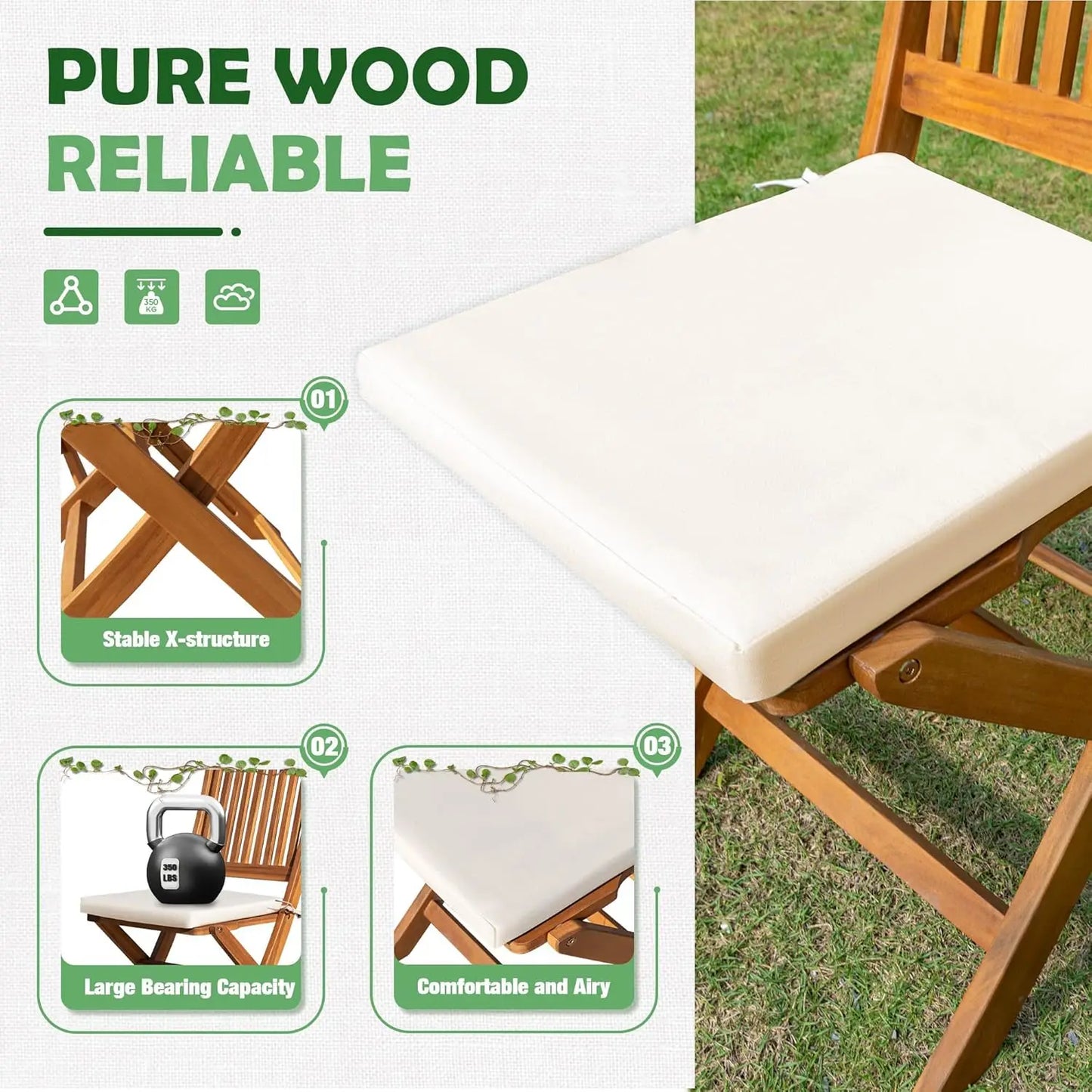 3 Piece Patio Furniture Set