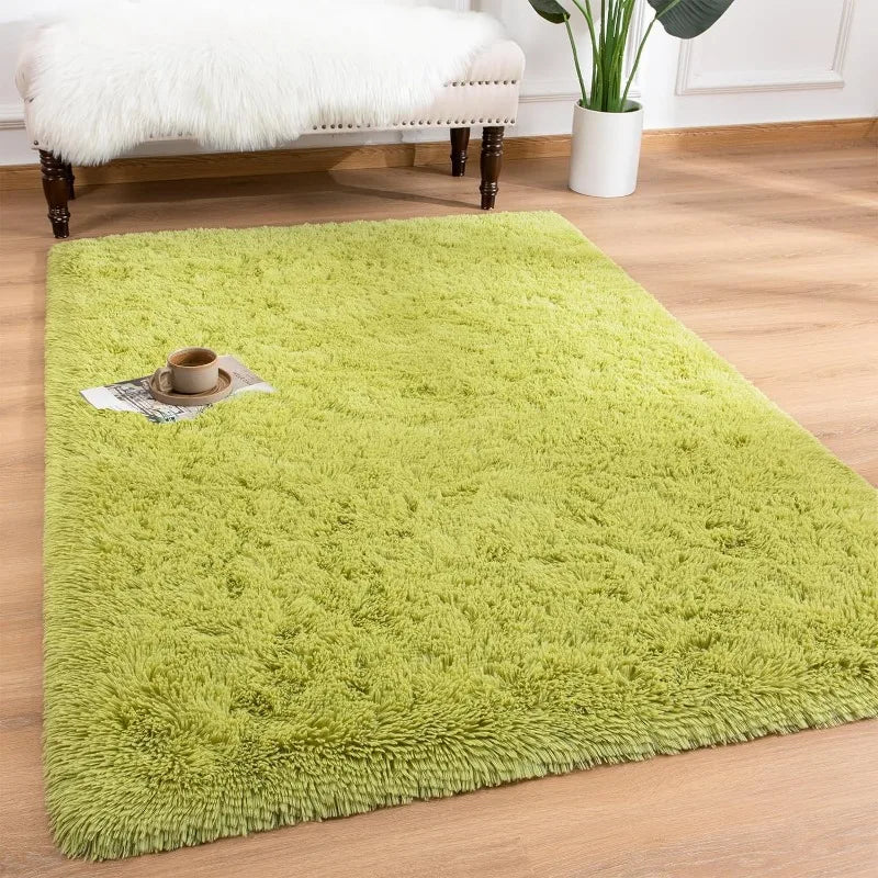 Indoor Soft Fluffy Bedroom Rug