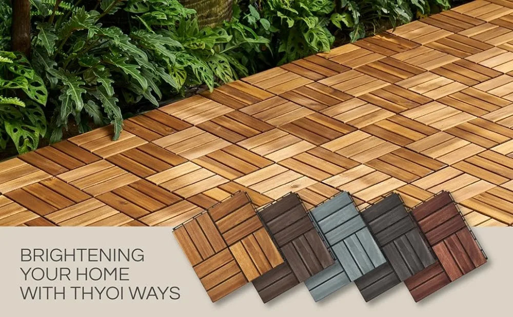 Interlocking Outdoor Deck Tiles